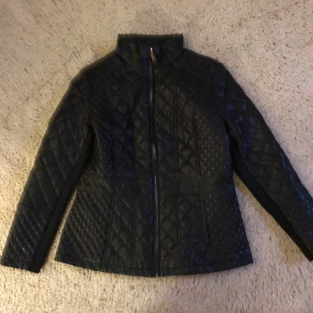 Faux leather jacket